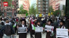 VIDEO: Demo Pro-Palestina Kampus AS Terus Membesar, Kini Giliran NYU