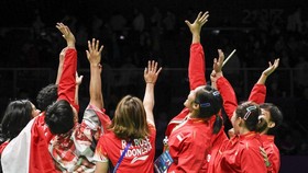 FOTO: Langkah Tegap Indonesia Menuju Final Uber Cup 2024