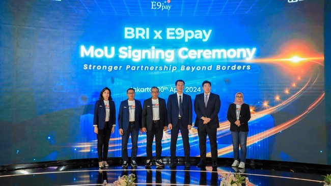 BRI melakukan perluasan kerja sama dengan perusahaan Penyelenggara Transfer Dana (PTD) ternama di Korea Selatan, E9pay Company Limited (E9pay Co., Ltd.).