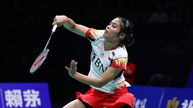 Gregoria Mariska Tunjung tercatat sebagai pemilik smes paling kencang di sektor tunggal putri dalam ajang Uber Cup 2024.