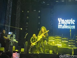 Yngwie Menyihir Ancol, Penonton Seolah Tak Berani Headbang!