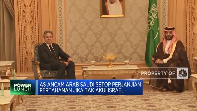 AS Ancam Arab Saudi Setop Perjanjian Pertahanan Jika Tak Akui Israel