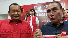 Kandidat PDIP Vs Bobby di Sumut: Edy Rahmayadi hingga Nikson Nababan