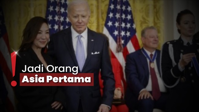 Michelle Yeoh di Anugerahi Presidential Medal of Freedom Oleh Joe Biden