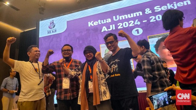 Nani Afrida terpilih menjadi Ketua Umum Aliansi Jurnalis Independen (AJI) Indonesia periode 2024-2027 dalam Kongres AJI ke-XII di Palembang.