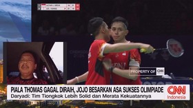 VIDEO: Piala Thomas Gagal Diraih, Jojo Besarkan Asa Sukses Olimpiade