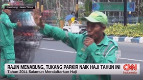 VIDEO: Rajin Menabung, Tukang Parkir Naik Haji Tahun Ini