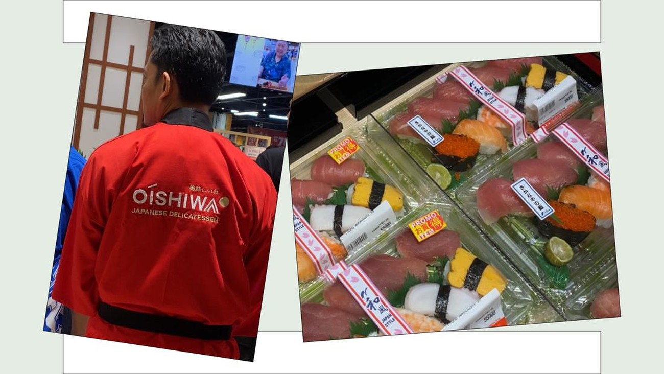 Transmart Central Park Manjakan Pecinta Kuliner Jepang Lewat Oishiwa Japanese Delicatessen