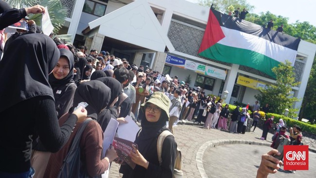 Solidaritas Gerakan Kampus Muhammadiyah Dukung Palestina