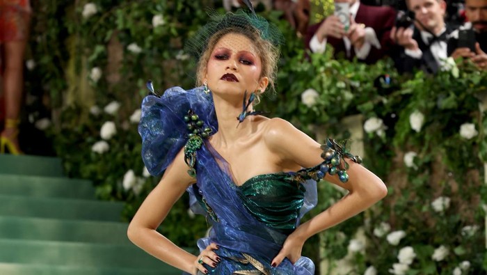 NEW YORK, NEW YORK - MAY 06: Zendaya attends The 2024 Met Gala Celebrating 