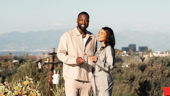Gabrielle Union dan Dwyane Wade/ Instagram/gabunion