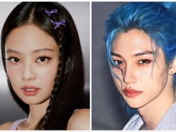 Interaksi Jennie BLACKPINK dengan Felix Stray Kids Curi Perhatian