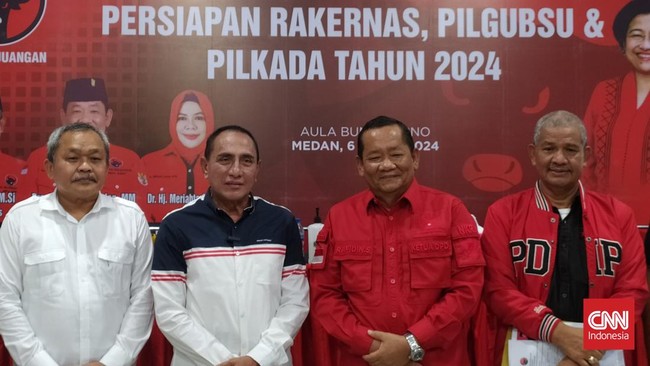 Kantor PDIP Sumut Tanpa Foto Jokowi, Ketua Tegaskan Tak Ada Sabotase