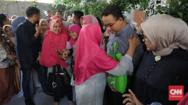 FOTO: Keramaian Perayaan Ulang Tahun Anies