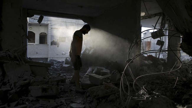 Serangan Israel terus menerus membuat situasi Kota Rafah berada di ujung tanduk.