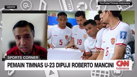 VIDEO: Pemain Timnas U-23 Dipuji Roberto Mancini