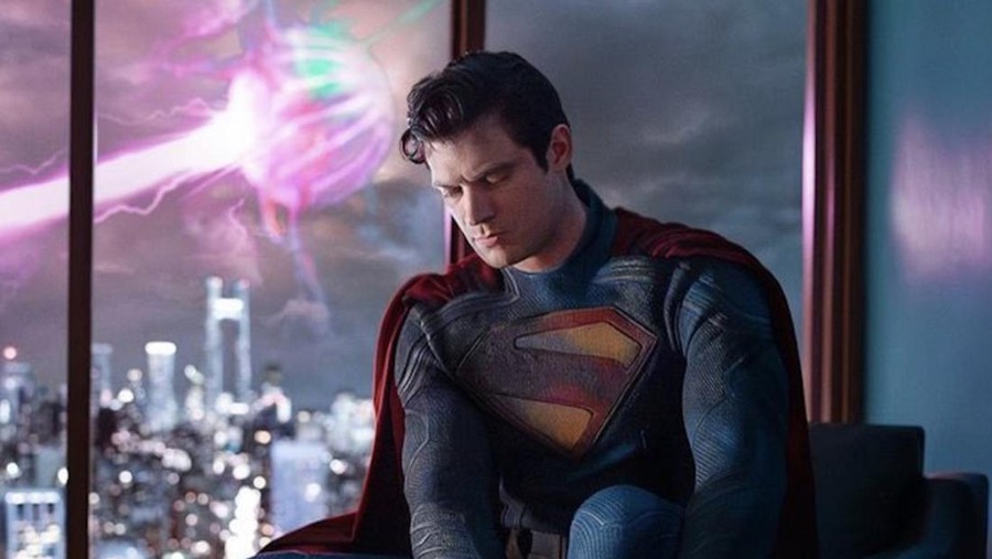 Superman Penampilan perdana David Corenswet di Superman.