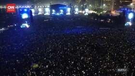 VIDEO: Penampakan Lautan Manusia di Konser Gratis Madonna di Brasil