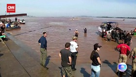 VIDEO: 111 Orang Hilang, Pencarian Korban Banjir Bandang Brasil Lanjut