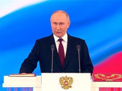 Putin Dilantik Jadi Presiden Rusia untuk Periode ke-5
