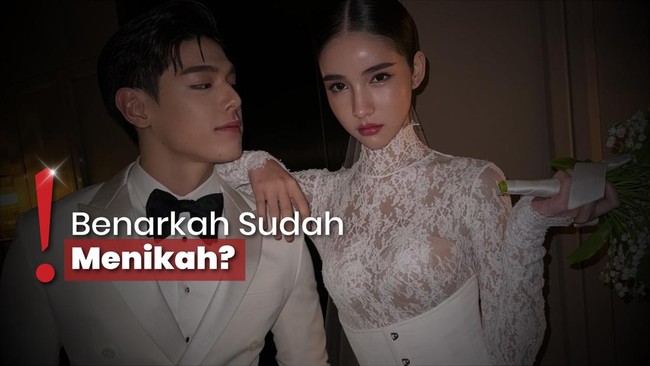 Transgender Yoshi Rinrada Pamer Pakai Baju Pengantin dengan Pria