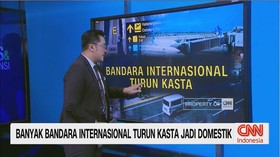 VIDEO: Banyak Bandara Internasional Turun Kasta Jadi Domestik