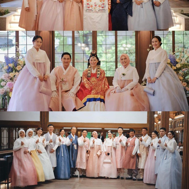 <p>Acara yang digelar di Seoul, Korea Selatan tersebut adalah perayaan satu tahun pernikahan kakak dari calon suami Cut Beby Tsabina, Rizki Natakusumah. "Happy wedding kak @sanghoya1 & kak @rizkanatakusumah 🫂 terima kasih atas undangannya," tulis Beby di kolom caption melalui akun @bebytsabina. (Foto: Instagram @bebytsabina)<br /><br /><br /></p>