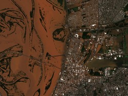 Citra Satelit Sebelum dan Sesudah Banjir di Brasil yang Tewaskan 90 Orang