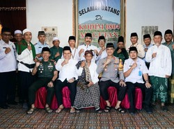 Polisi-TNI dan Ulama Magetan Gelar Doa Bersama untuk Keselamatan Bangsa