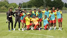 FOTO: Penampakan Latihan Guinea U-23 Jelang Lawan Timnas Indonesia