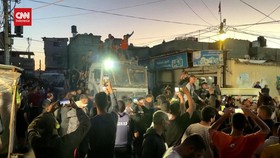 VIDEO: Sukacita Warga Gaza usai Hamas Setuju Gencatan Senjata