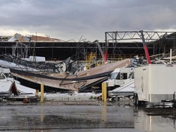 Melihat Dampak Kerusakan di Michigan AS Seusai Dilanda Puting Beliung