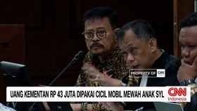 VIDEO: Uang Kementan Rp 43 Juta Dipakai Cicil Mobil Mewah Anak SYL