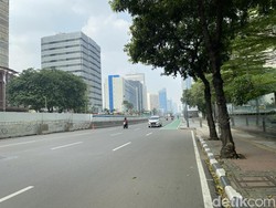 Long Weekend, Lalin Jl Sudirman-MH Thamrin Jakarta Lengang