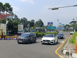 22 Ribu Kendaraan Memasuki Kawasan Puncak Bogor Hari Ini
