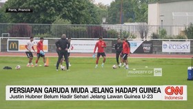VIDEO: Persiapan Garuda Muda Jelang Hadapi Guinea