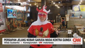 VIDEO: Persiapan Nobar Garuda Muda Vs Guinea di Surabaya & Jakarta