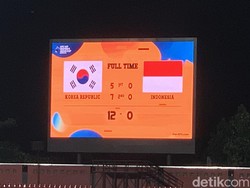 Piala Asia U-17 Wanita: Indonesia Dibantai Korsel 0-12