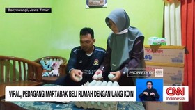 video: Viral, Pedagang Martabak Beli Rumah dengan Uang Koin