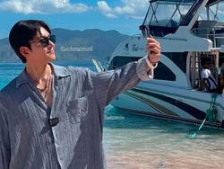Ji Chang Wook Liburan ke Labuan Bajo, Berenang di Pink Beach