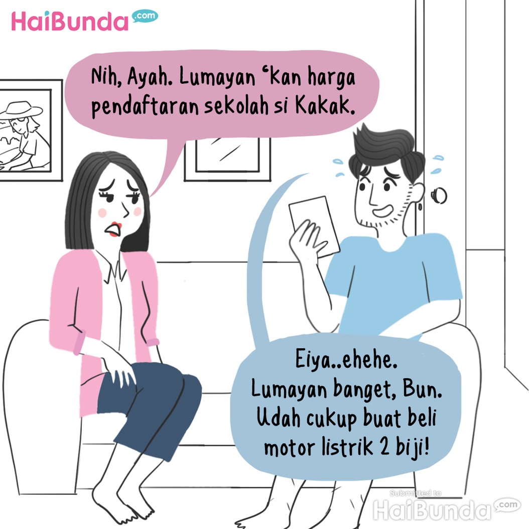 Komik Bunda: Menyala Dompetmu, Bun