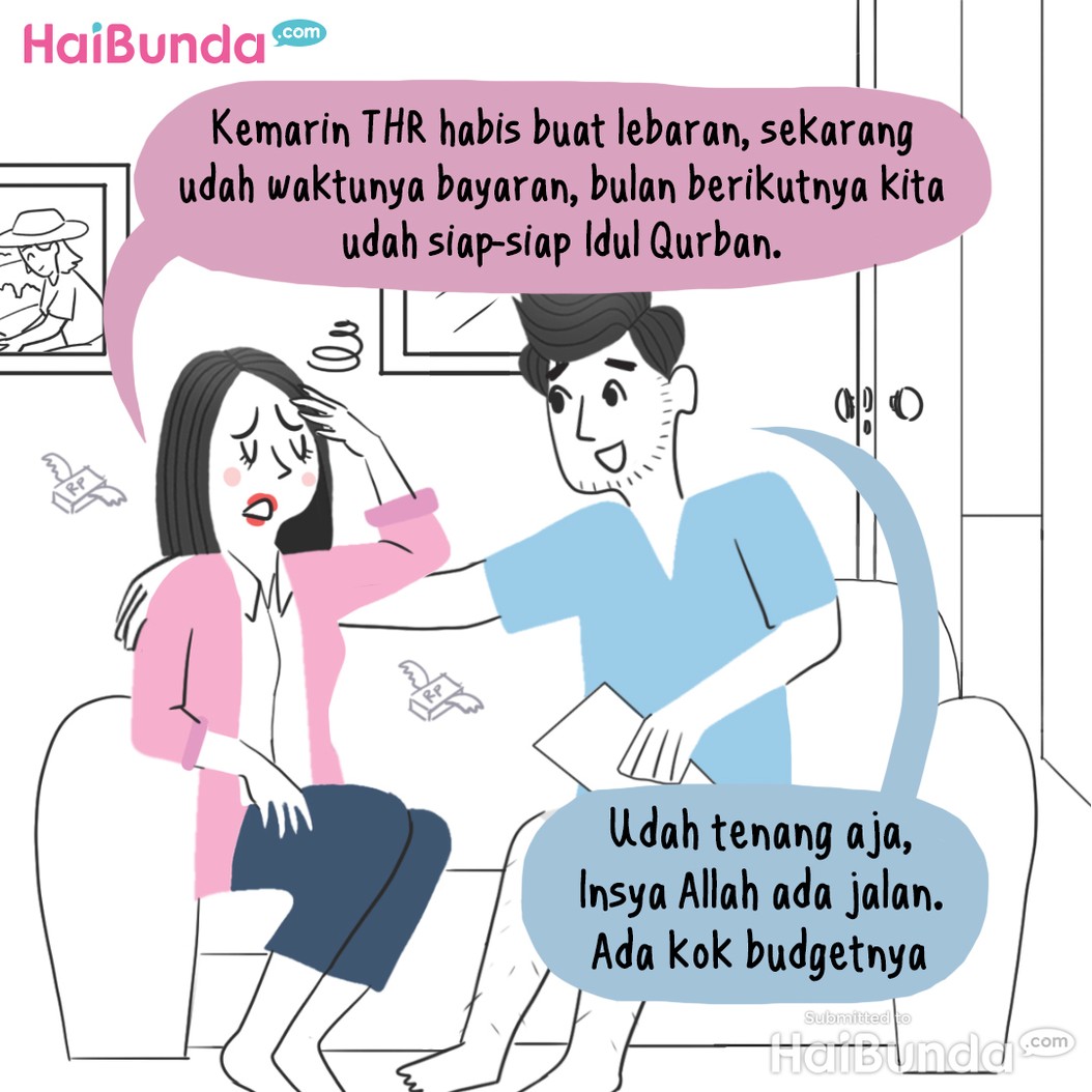 Komik Bunda: Menyala Dompetmu, Bun