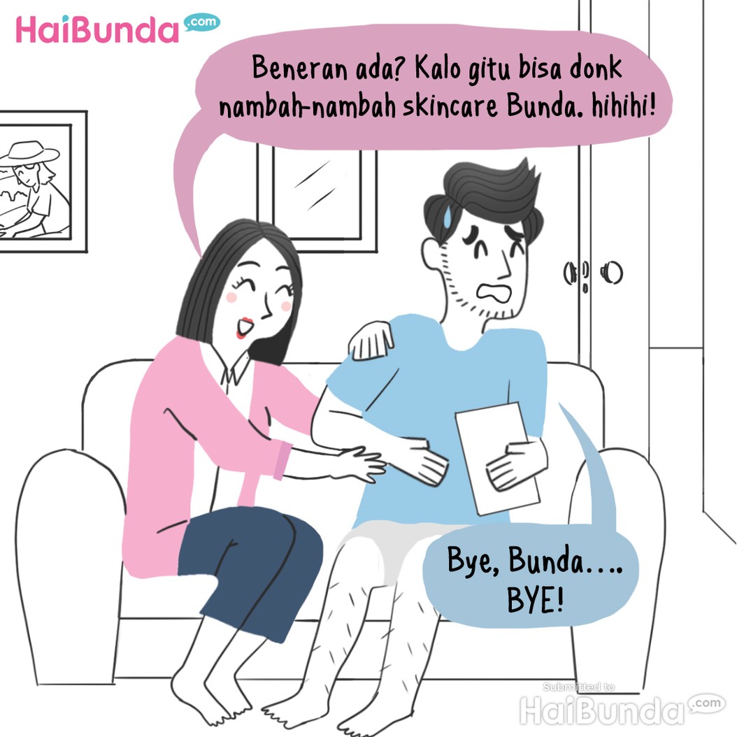 Komik Bunda: Menyala Dompetmu, Bun