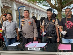 5 Remaja Geng Motor di Jambi Ditangkap Polisi Saat Hendak Tawuran