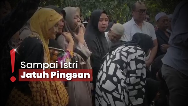 Berlangsung Haru, Jhonny Iskandar Dikebumikan di Pemakaman Keluarga