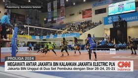 VIDEO: Megawati Antar Jakarta Bin Kalahkan Electric PLN