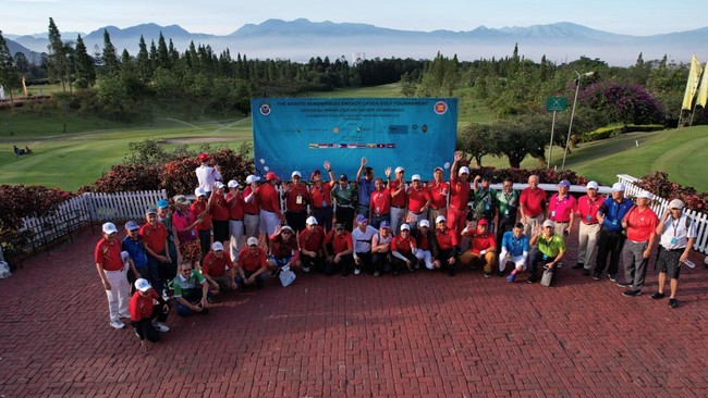 Perhimpunan Pegolf Senior Indonesia (PERPESI) gelar turnamen golf, semakin memeriahkan konferensi Confederation of ASEAN Senior Golfers' Association (CASGA).
