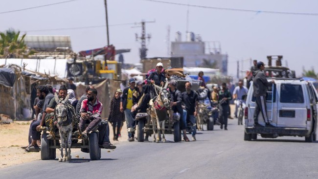 Krisis Kemanusiaan di Rafah: 800.000 Jiwa Terlantar Akibat Serangan Israel