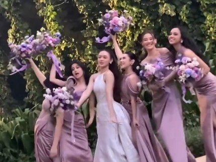 Terpopuler: Potret Keseruan Para Artis di Pesta Pernikahan Rizky Febian & Mahalini
