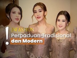 Intip Gaya Busana Bridesmaid-Groomsman Rizky Febian dan Mahalini